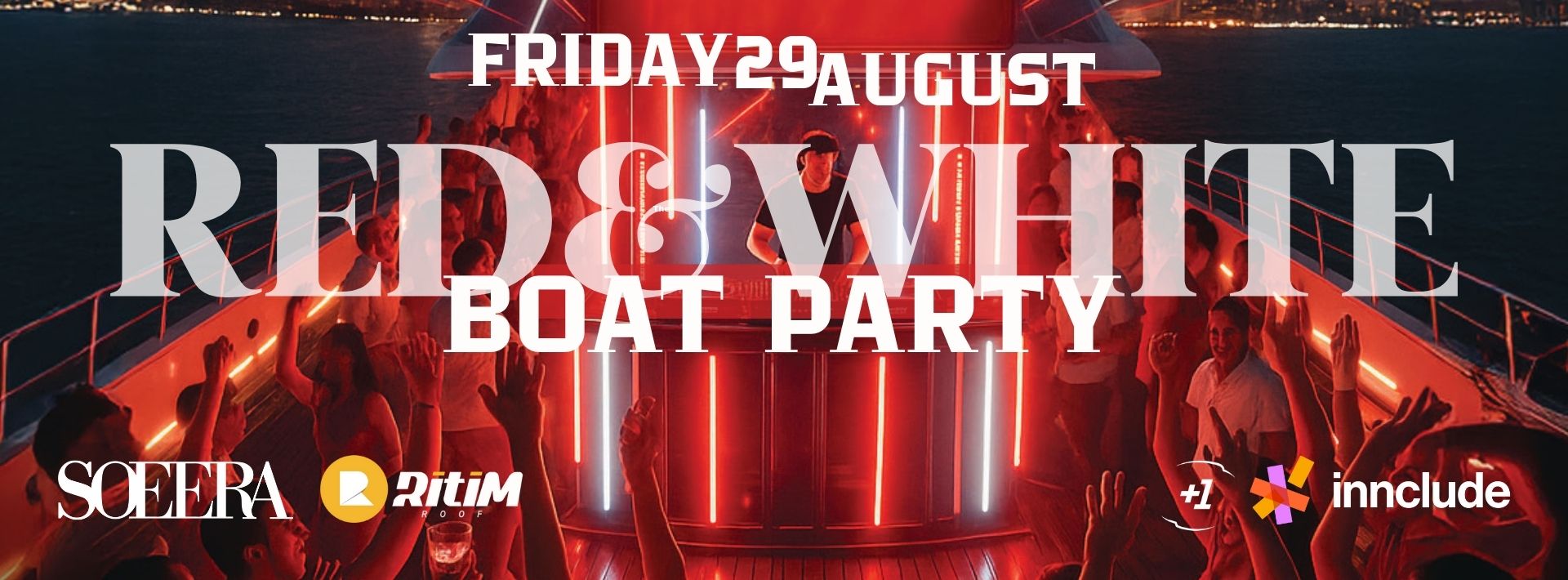 Red & White Boat Party
