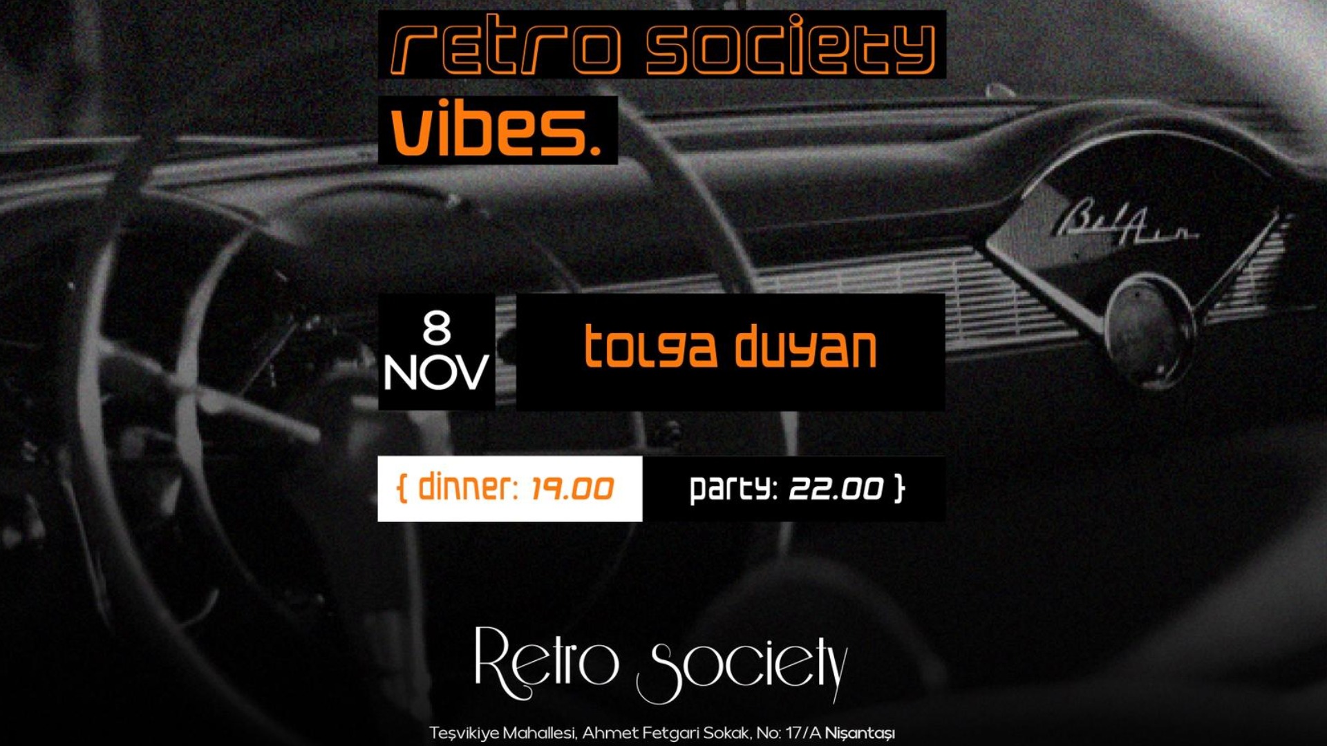 Tolga Duyan ile Retro Society Vibes