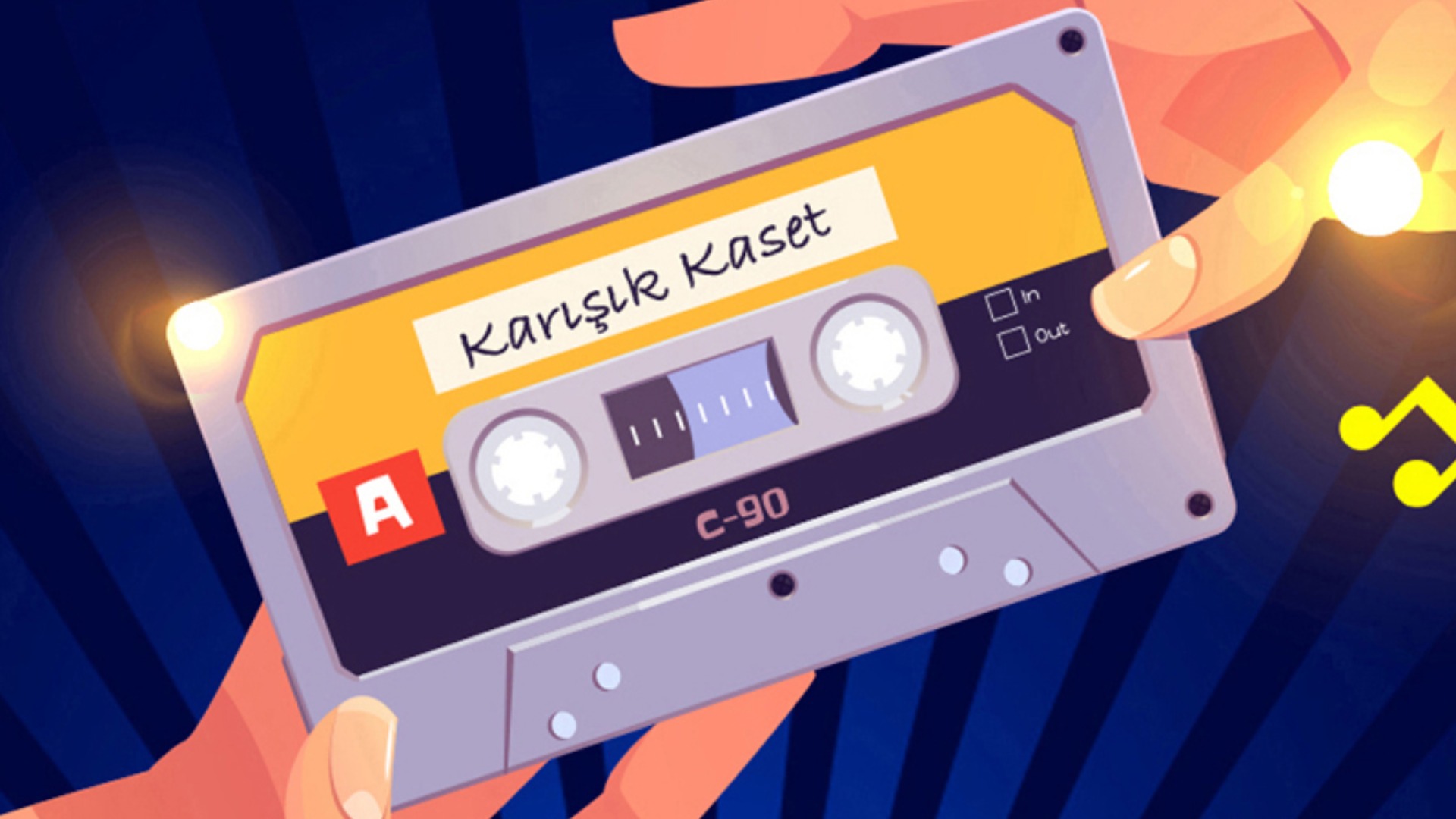 Karışık Kaset "90'lar 2000'ler Türkçe Pop Parti”