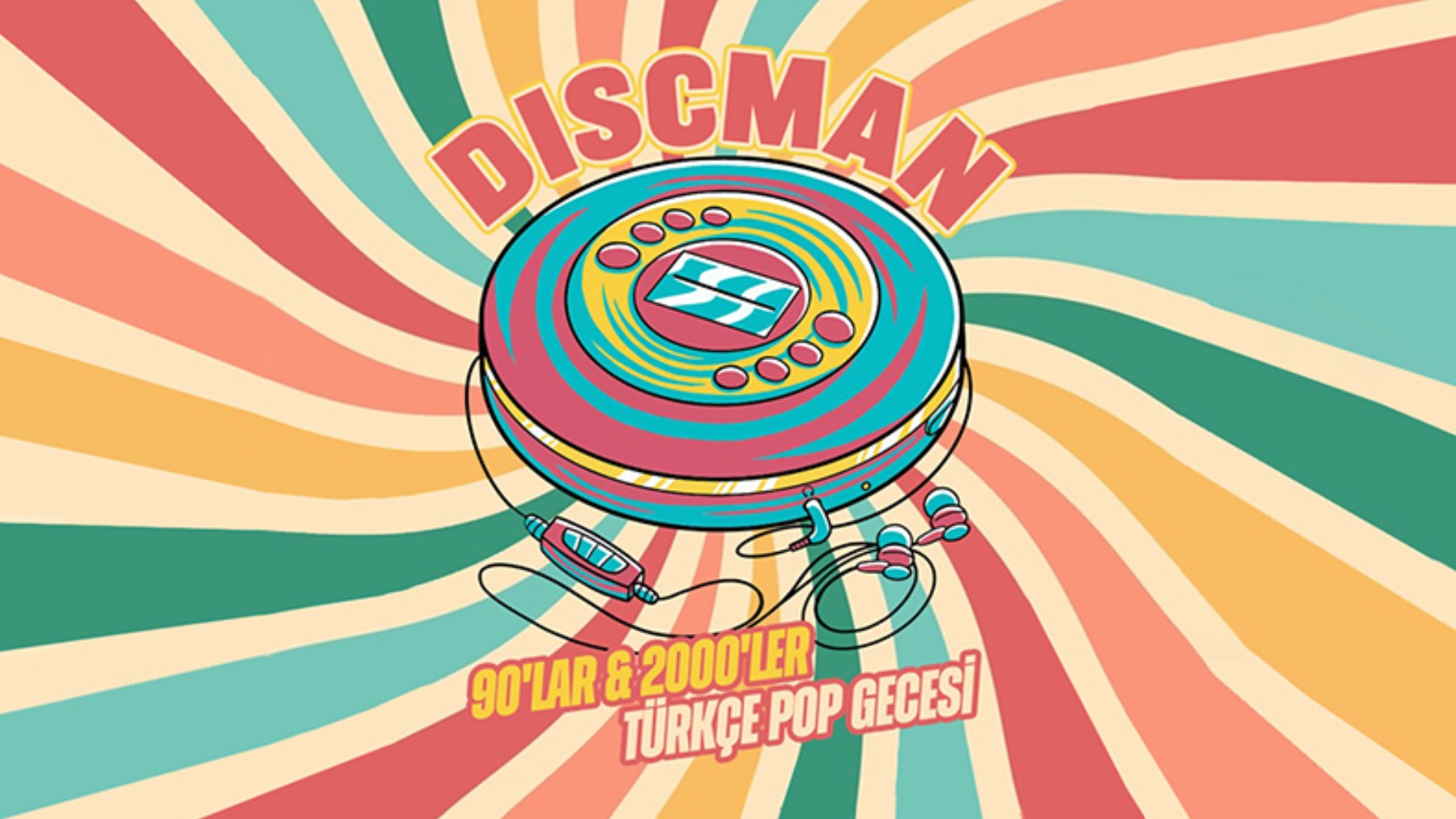 Discman 90’lar & 2000’ler Türkçe Pop Gecesi