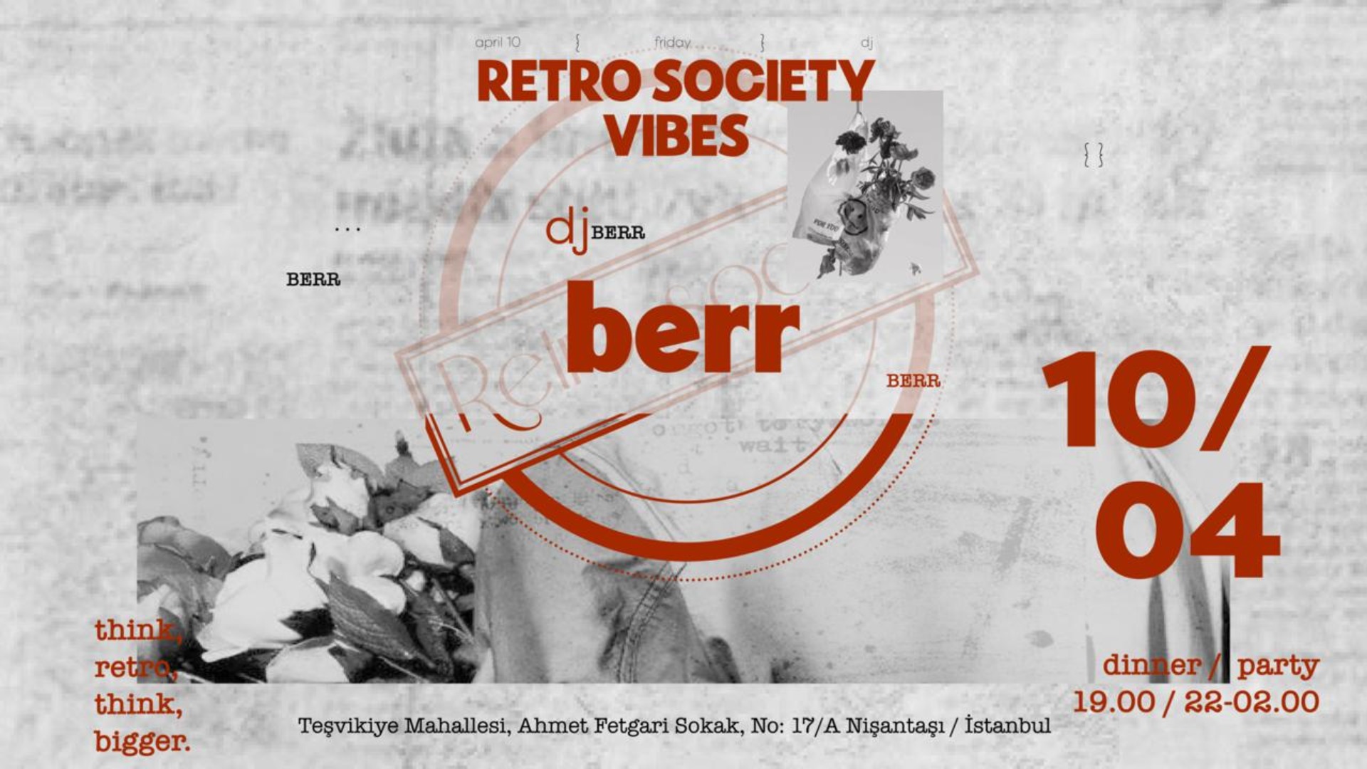Retro Society Vibes | DJ BERR