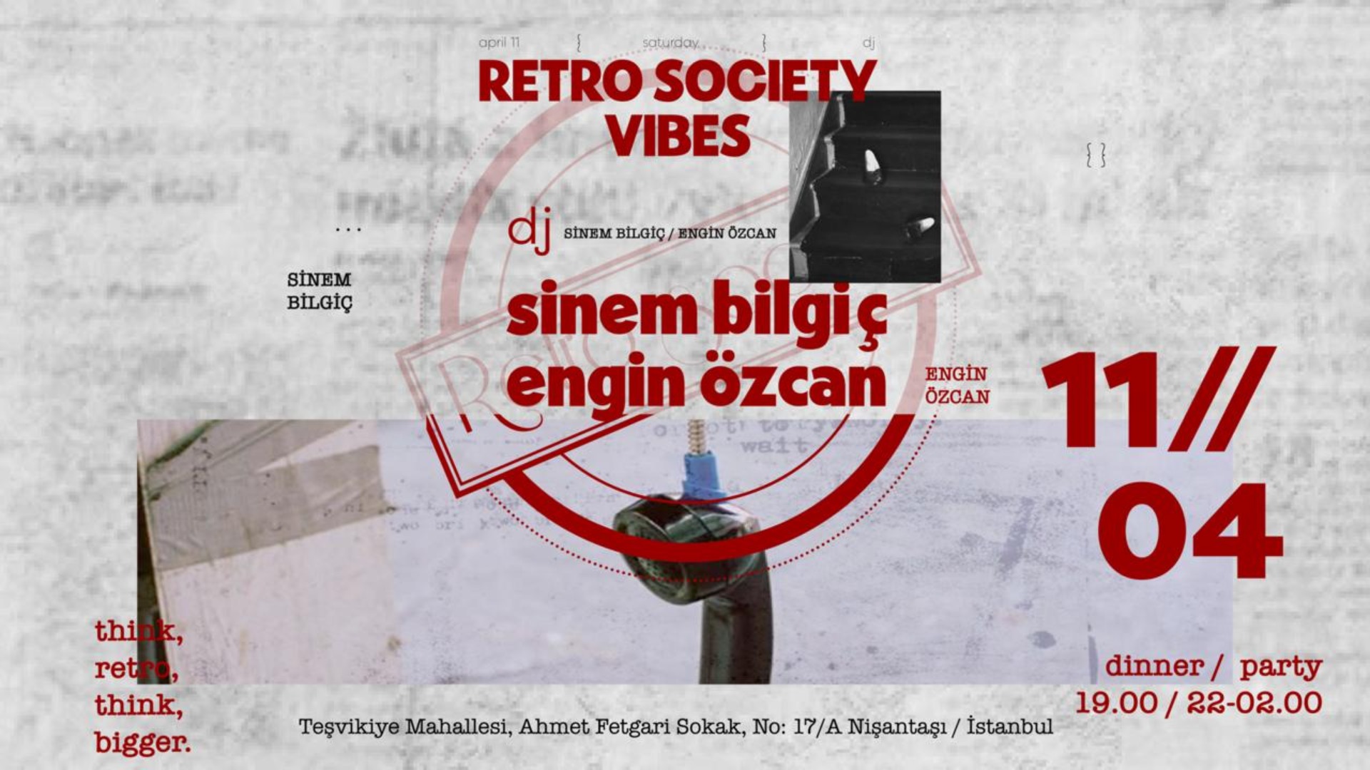 Retro Society Vibes | Sinem Bilgiç & Engin Özcan