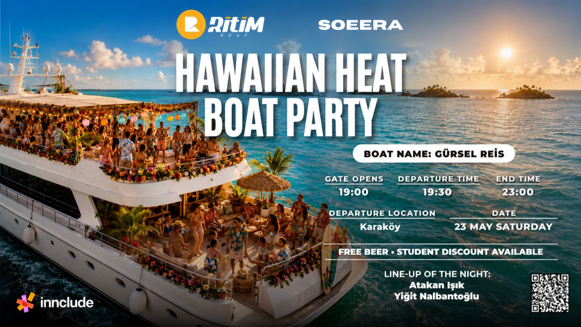 Hawaii Boat Party