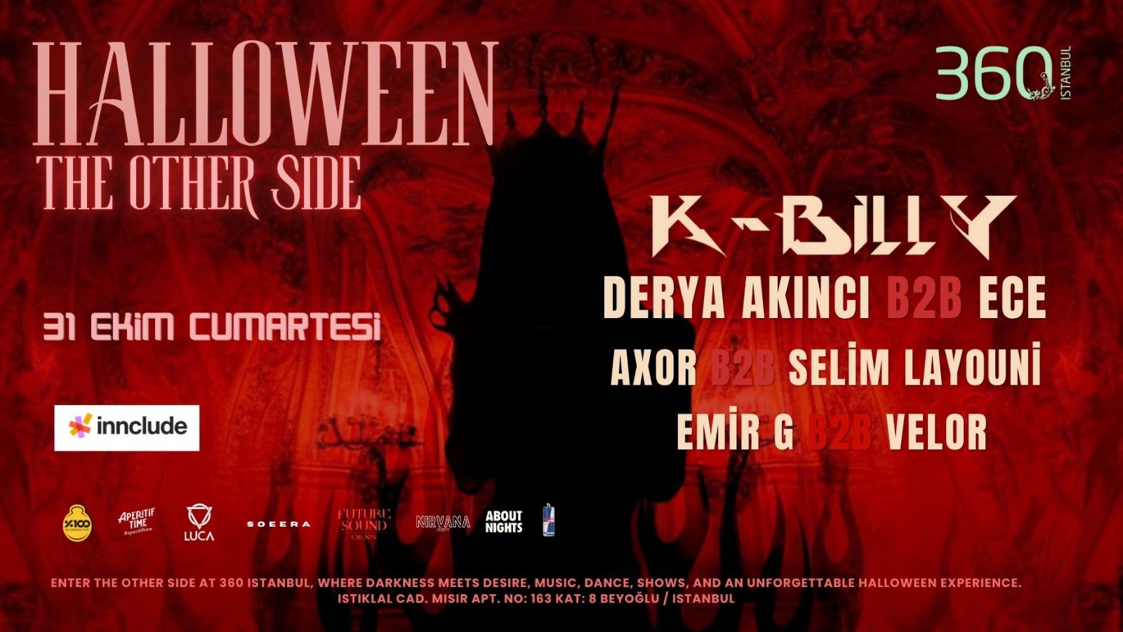 360 İstanbul Hallowen Party