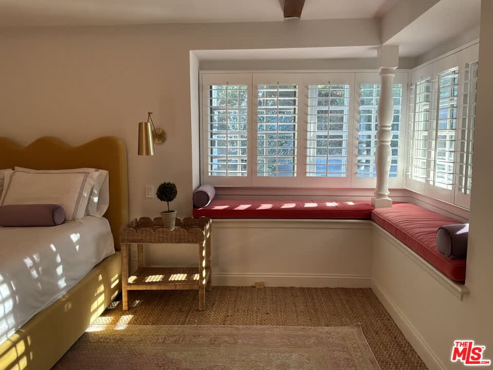 Window seat with plantation shutters, 16822 Escalon Dr