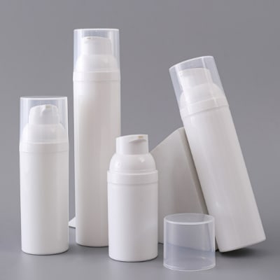 Airless Şişe - Plastik Beyaz/Beyaz, C:Şeffaf - Beyaz/Beyaz, C:Şeffaf Plastik - Airless Şişeler