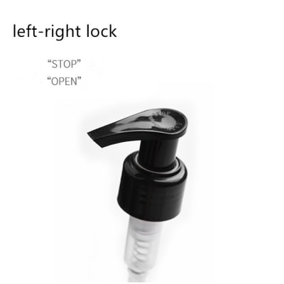 Losyon Pompası - Plastik Pürüzsüz Siyah/Siyah - Pürüzsüz Siyah/Siyah Plastik - Losyon Pompaları