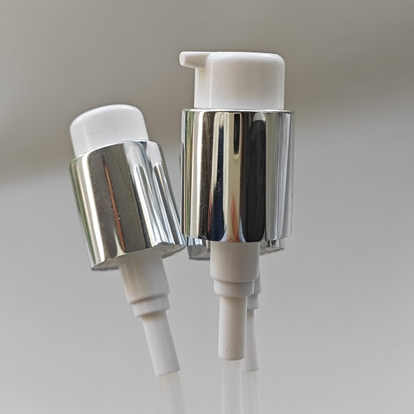 Krem Pompası - Alüminyum Gümüş/Beyaz - Alüminyum Gümüş/Beyaz Alüminyum - Krem Pompalar