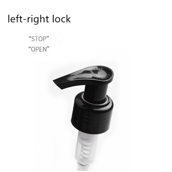 Losyon Pompası - Plastik Pürüzsüz Siyah/Siyah - Pürüzsüz Siyah/Siyah Plastik - Losyon Pompaları