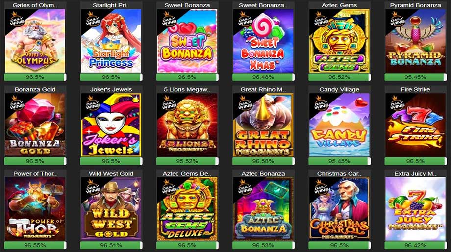 Pragmatic Play » Daftar Situs Judi Slot Pragmatic Gacor Gampang Maxwin x500 RTP 98% Tertinggi