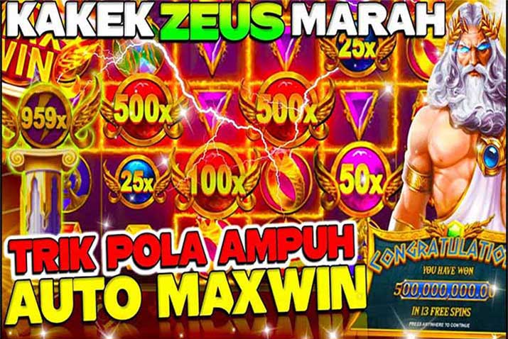 Slot Zeus 🚀 Situs Gacor Kakek Zeus Slot Olympus Gampang Maxwin X500