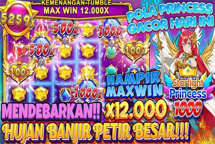 Starlight Princess \ud83d\ude80 Daftar Situs Slot Gacor Pragmatic Play Gampang Maxwin X1000
