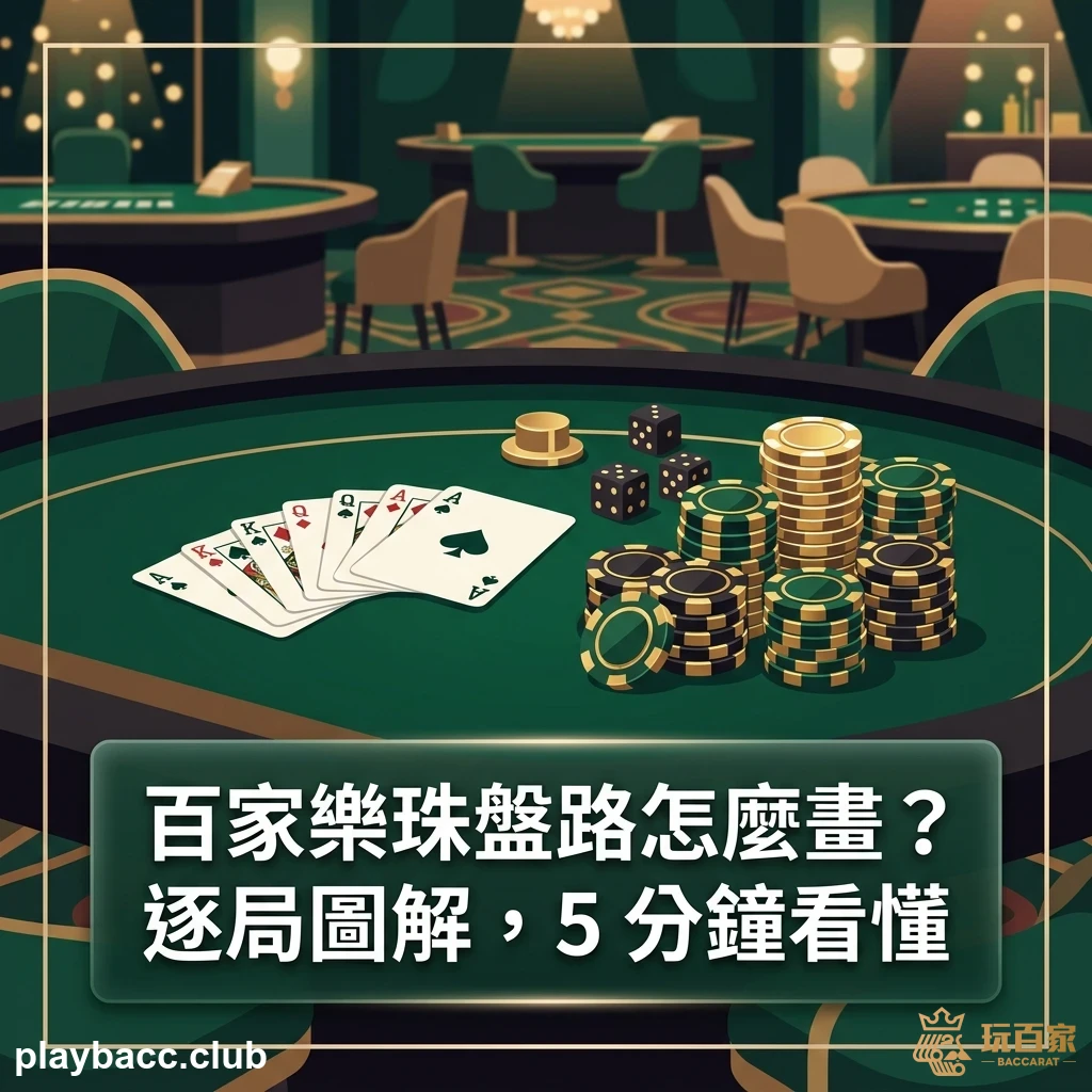 百家樂珠盤路怎麼畫？逐局圖解，5 分鐘看懂