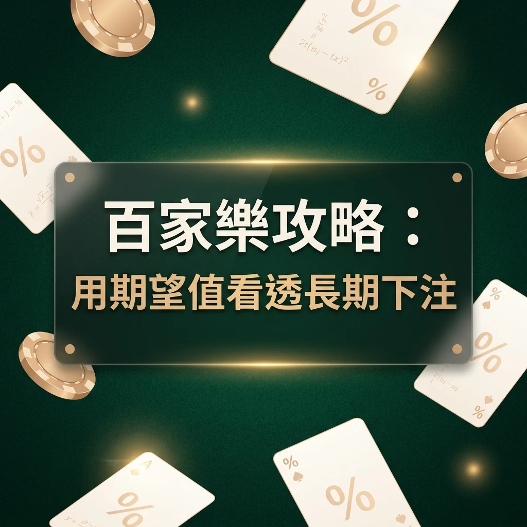 百家樂期望值分析