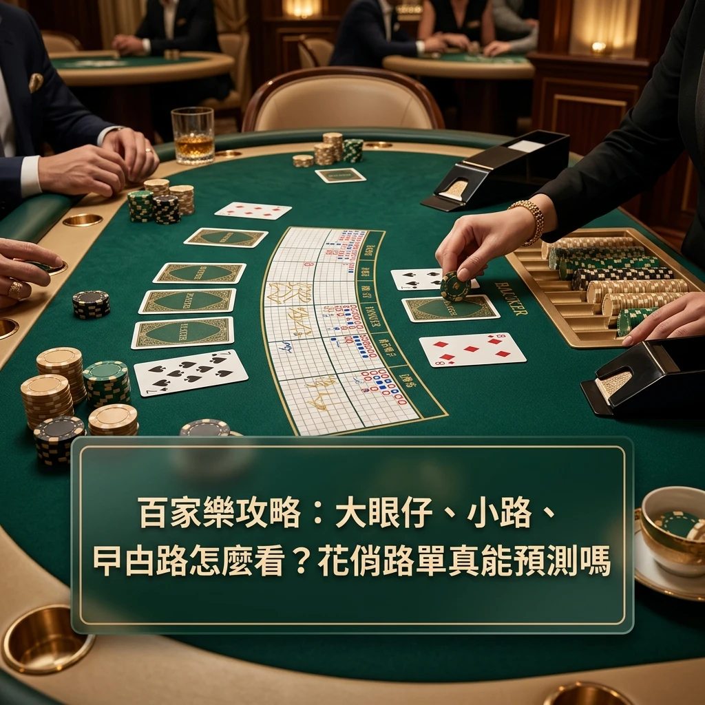 百家樂攻略下三路分析封面圖