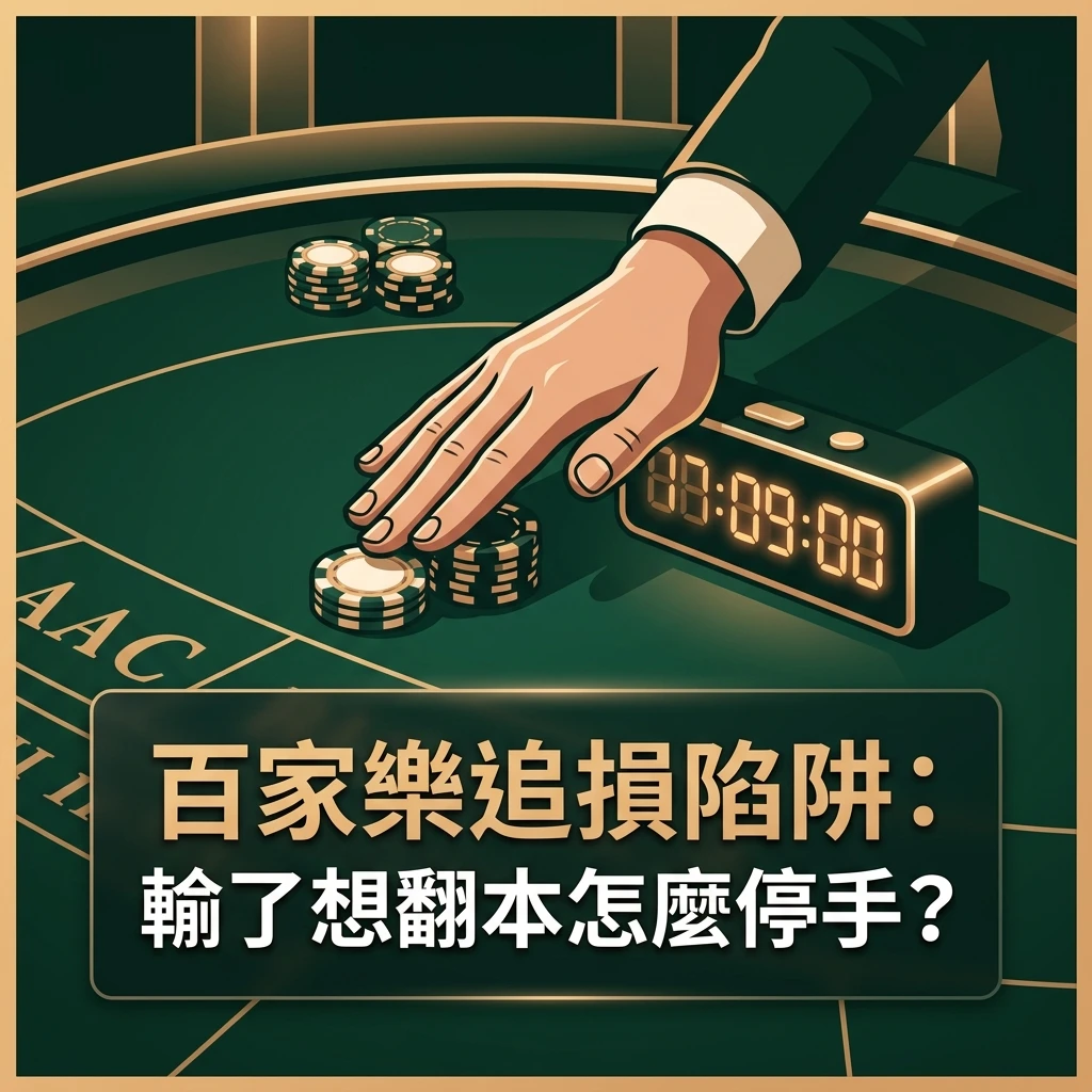 百家樂追損翻本陷阱停損指南