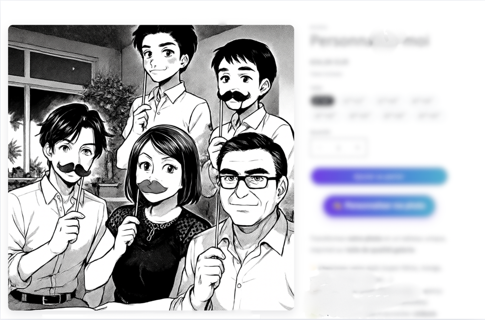 Visuel prêt sur la page produit