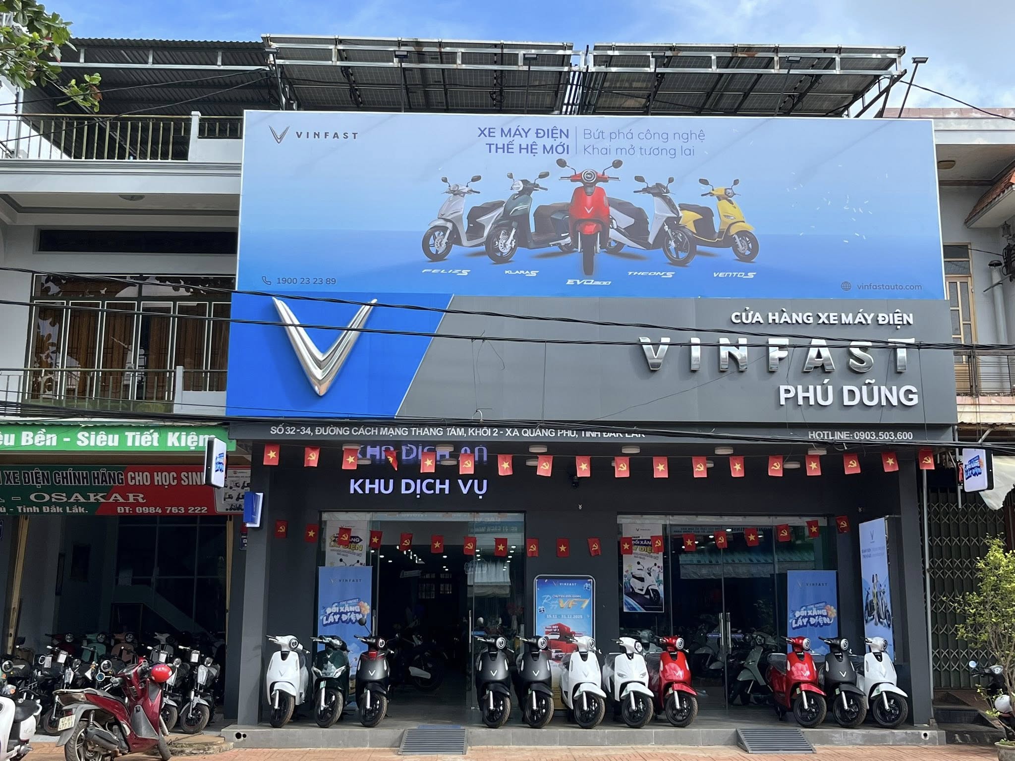 Cửa hàng xe điện VinFast Phú Dũng Quảng Phú Đắk Lắk