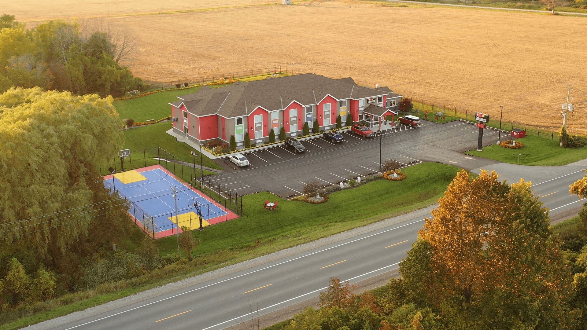 Areal view of inn 3