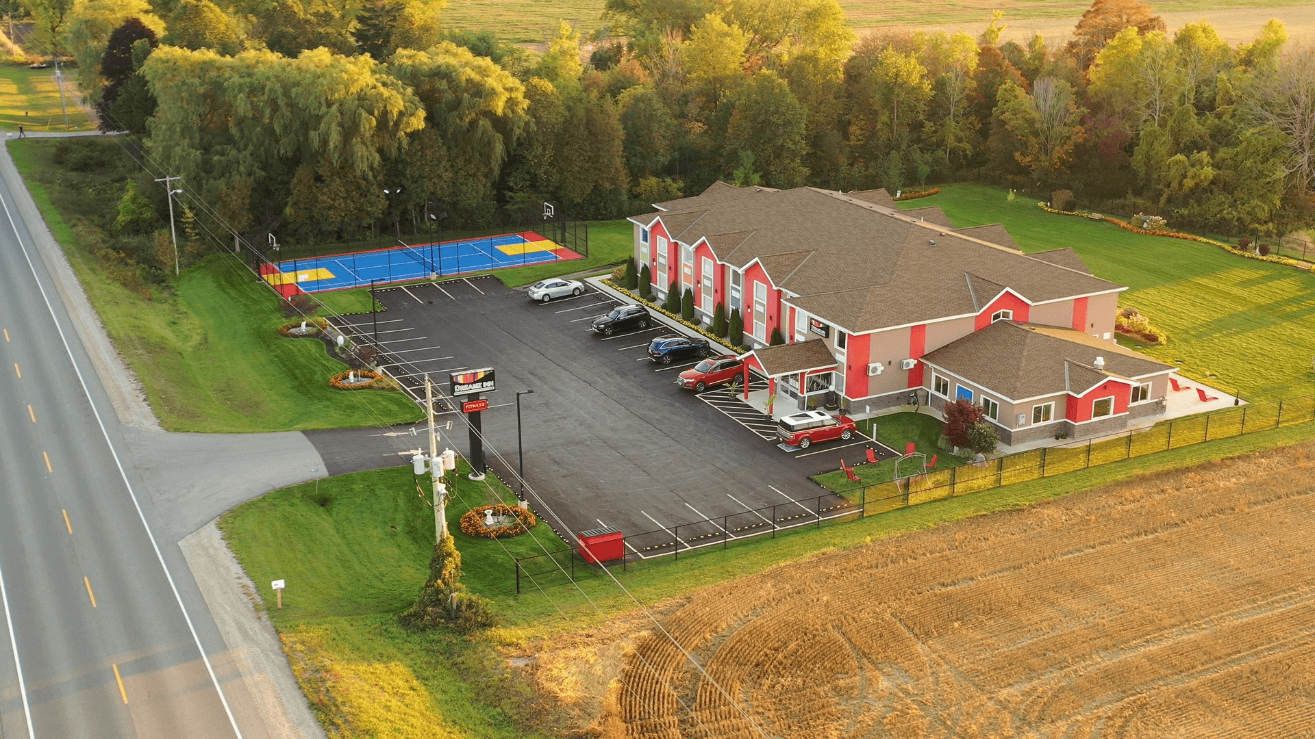 Areal view of inn 2