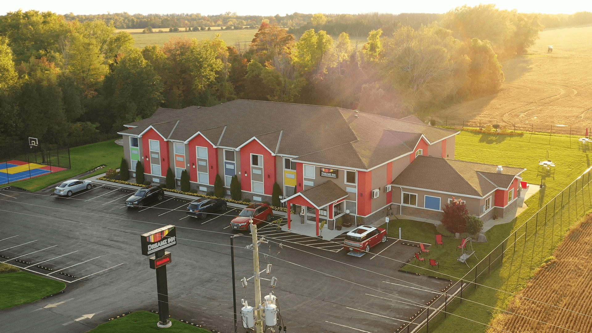 areal view of inn 1