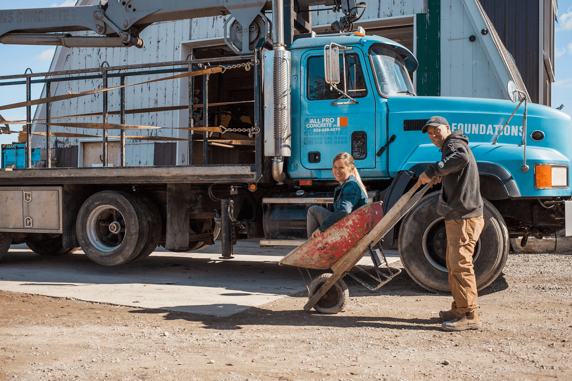 owners of Gary's ALL PRO Concrete