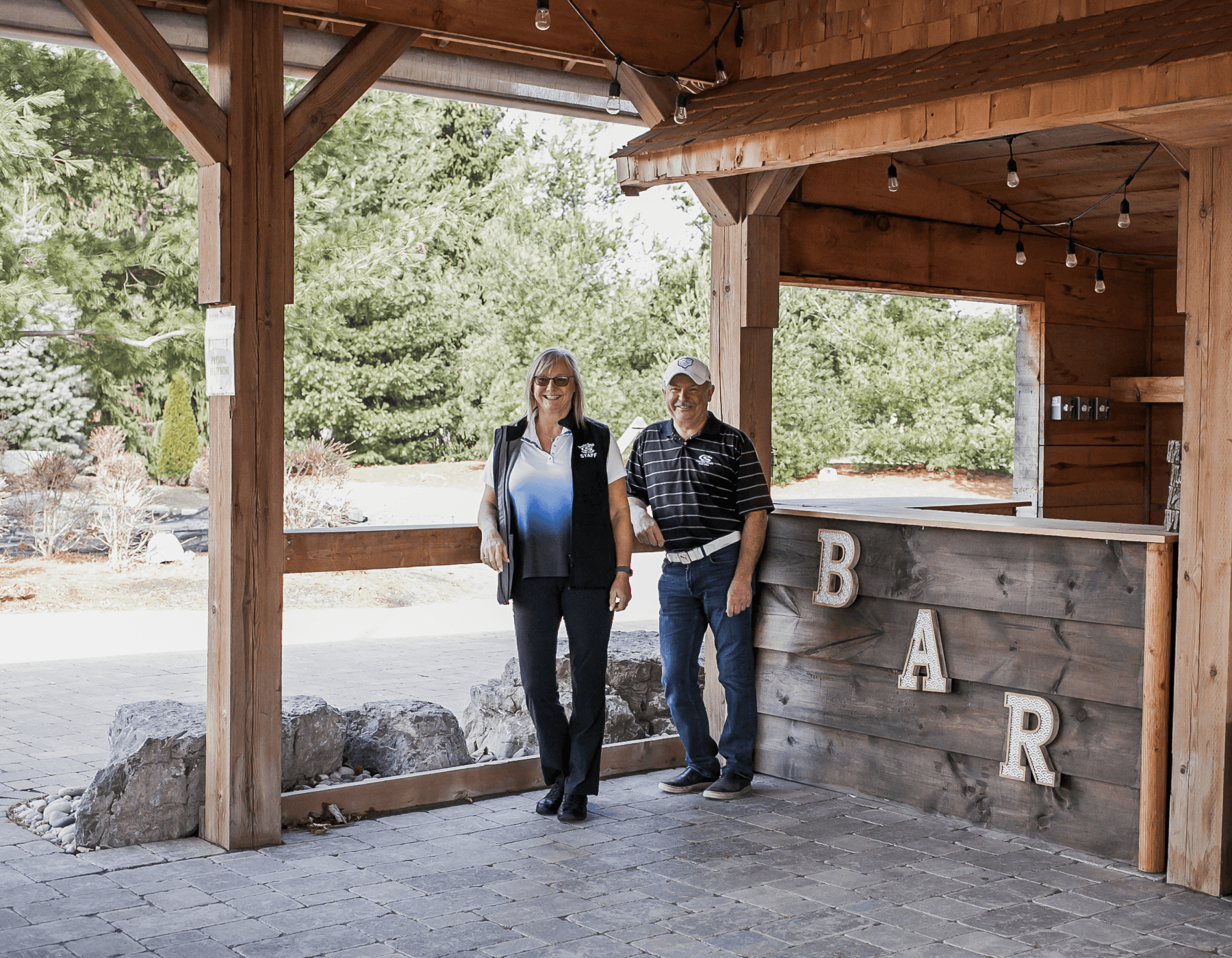 owners at the bar