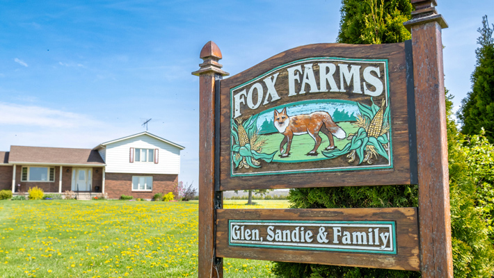 Fox Farms sign