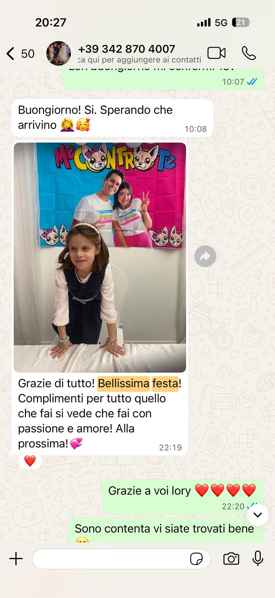 Testimonianza