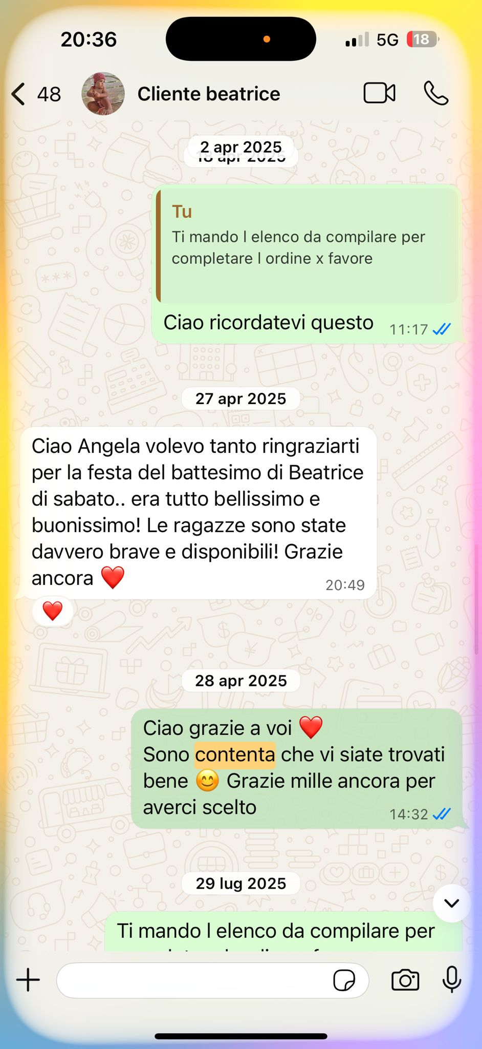Testimonianza