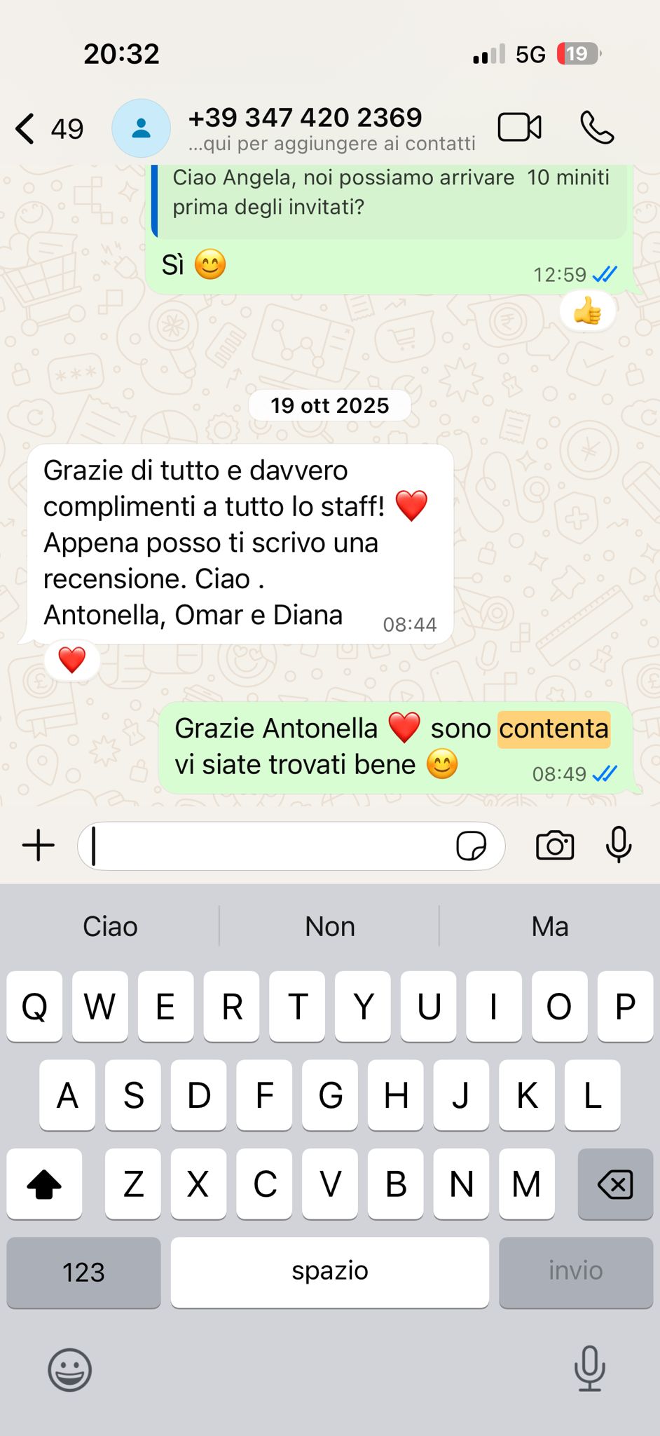 Testimonianza