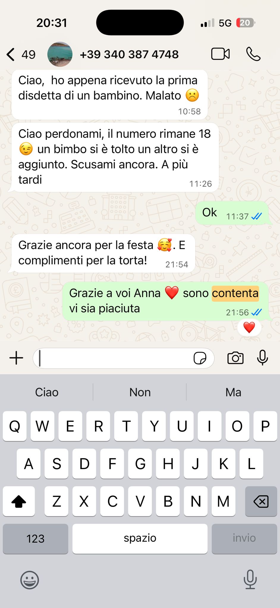Testimonianza