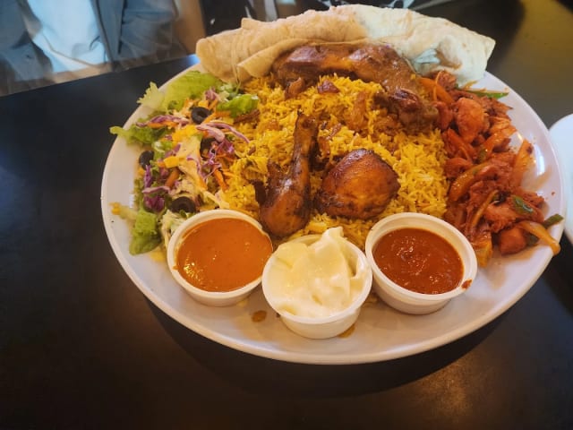 Food at Amrogn Chicken