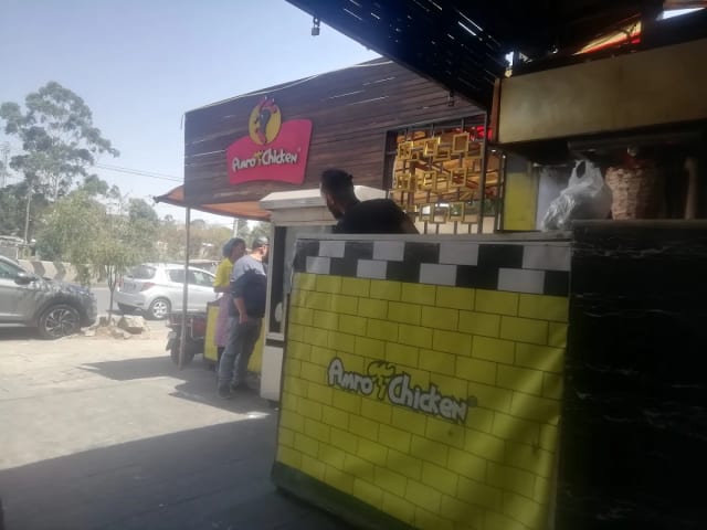 Outside at Amrogn Chicken