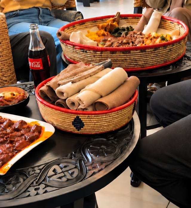 Food at Kategna Restaurant