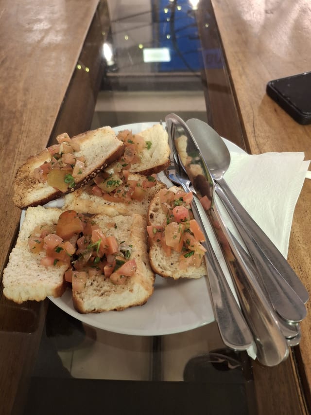 Food at Sapore Restaurant