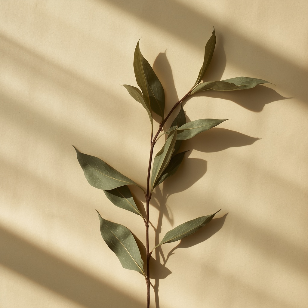 Sage Botanical — Pressed Leaves 4K wallpaper
