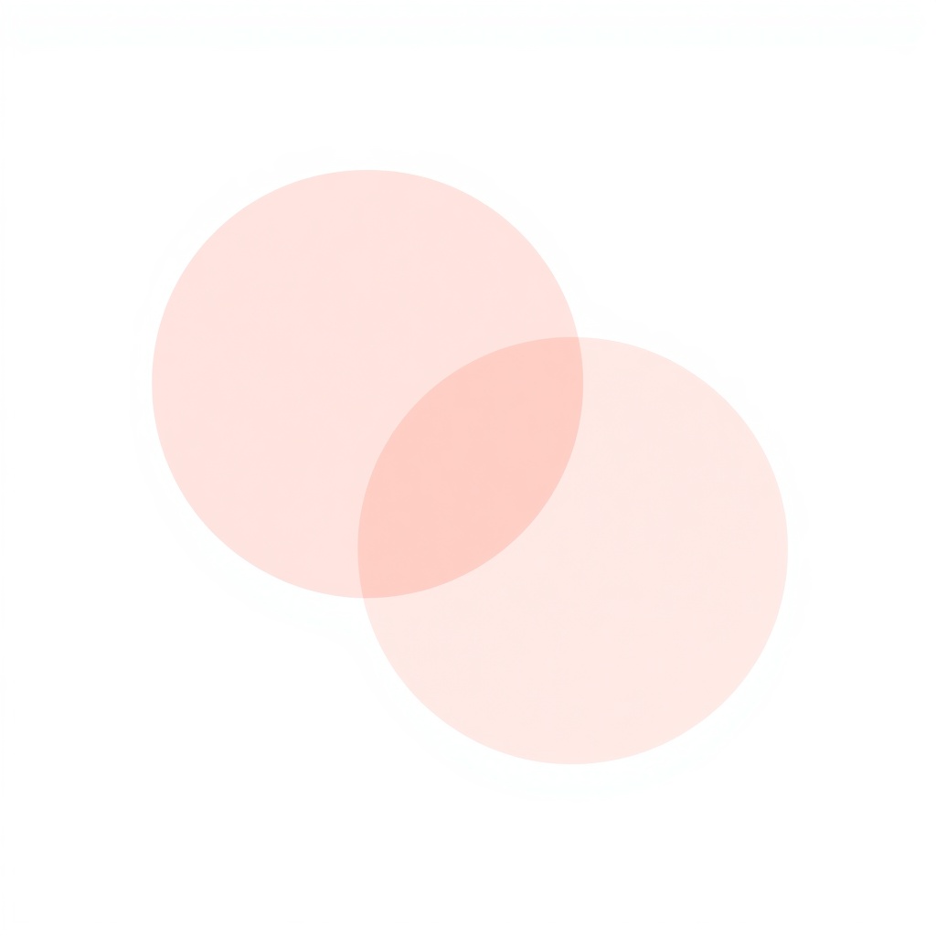 Blush Pink Circles — Minimal 4K wallpaper