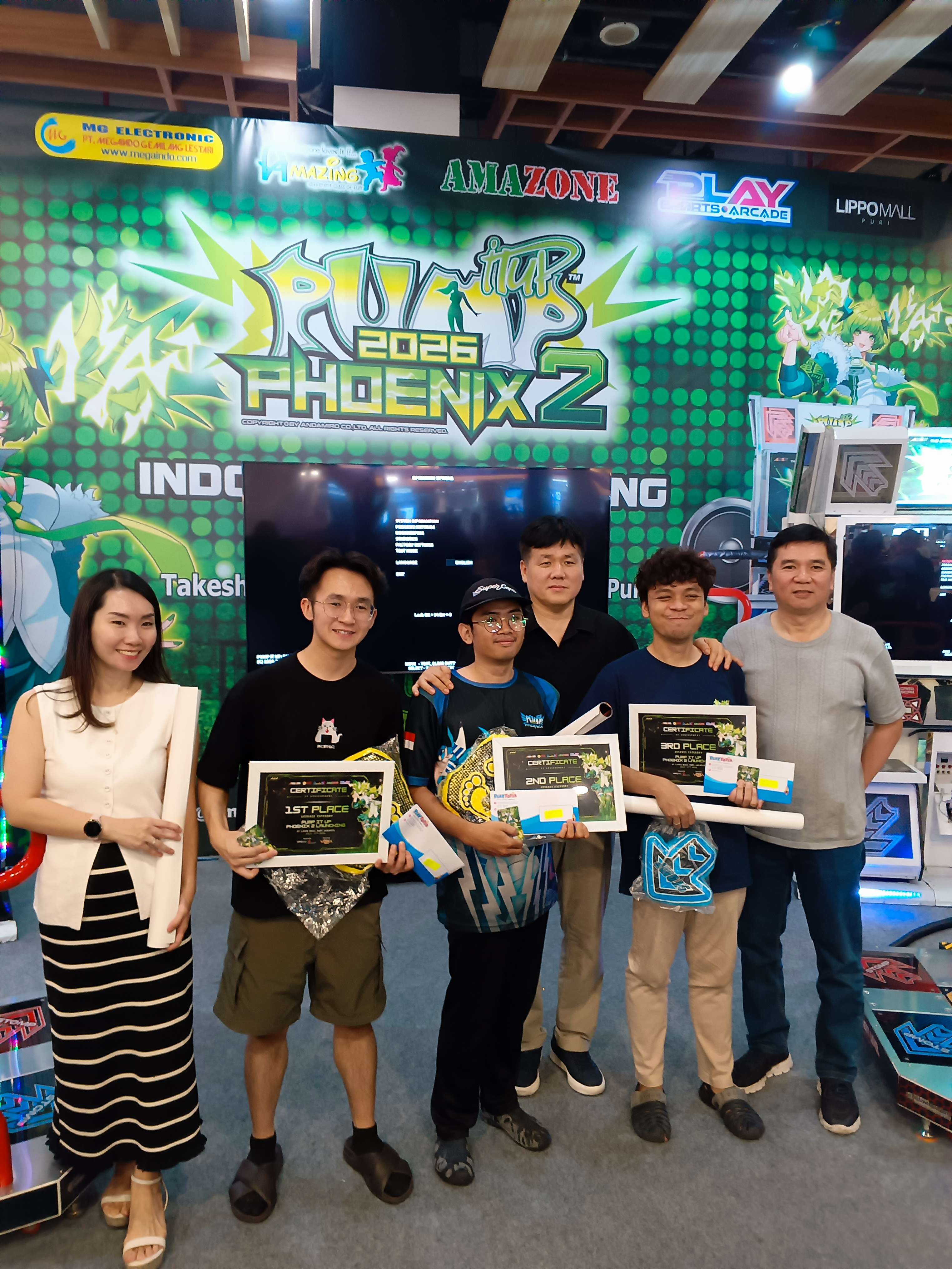 Foto bersama juara Advanced