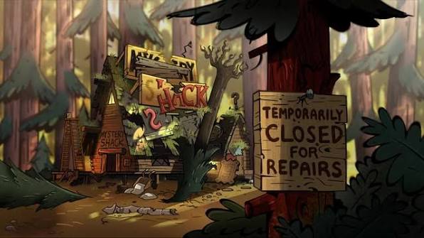 Mystery Shack Temporary Closed