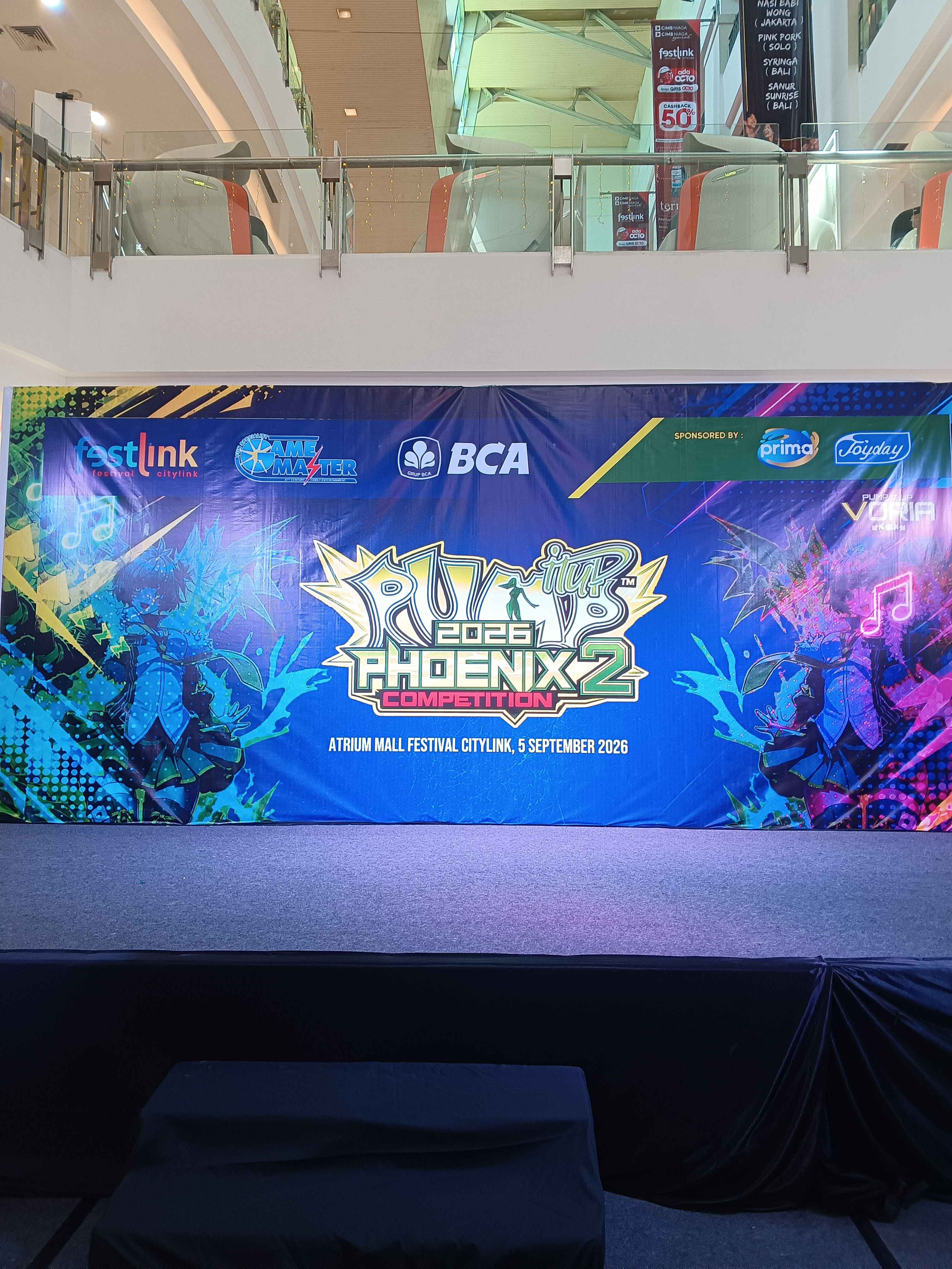 Banner Game Master PIU Phoenix 2 Competition