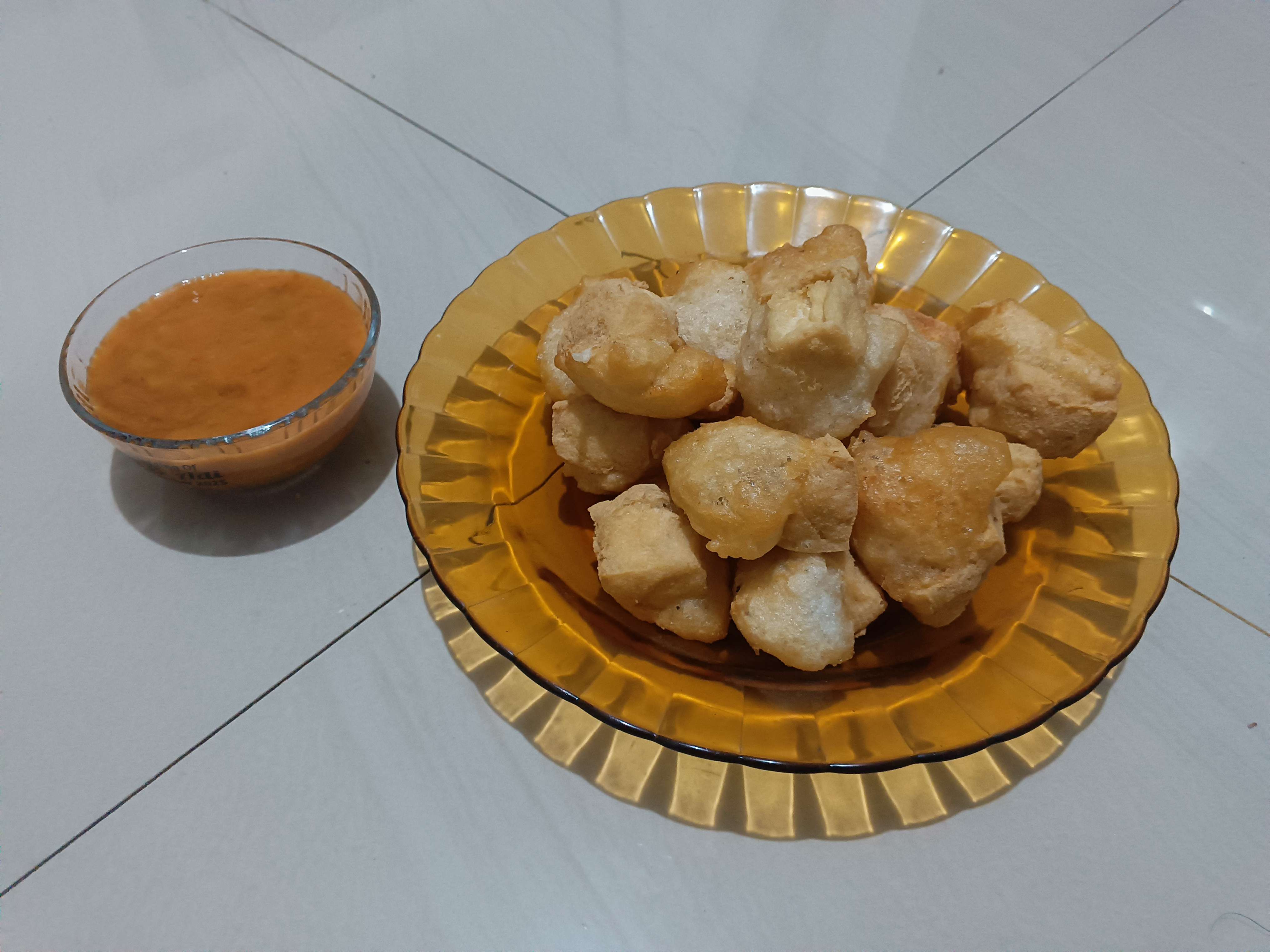 Disajikan di piring