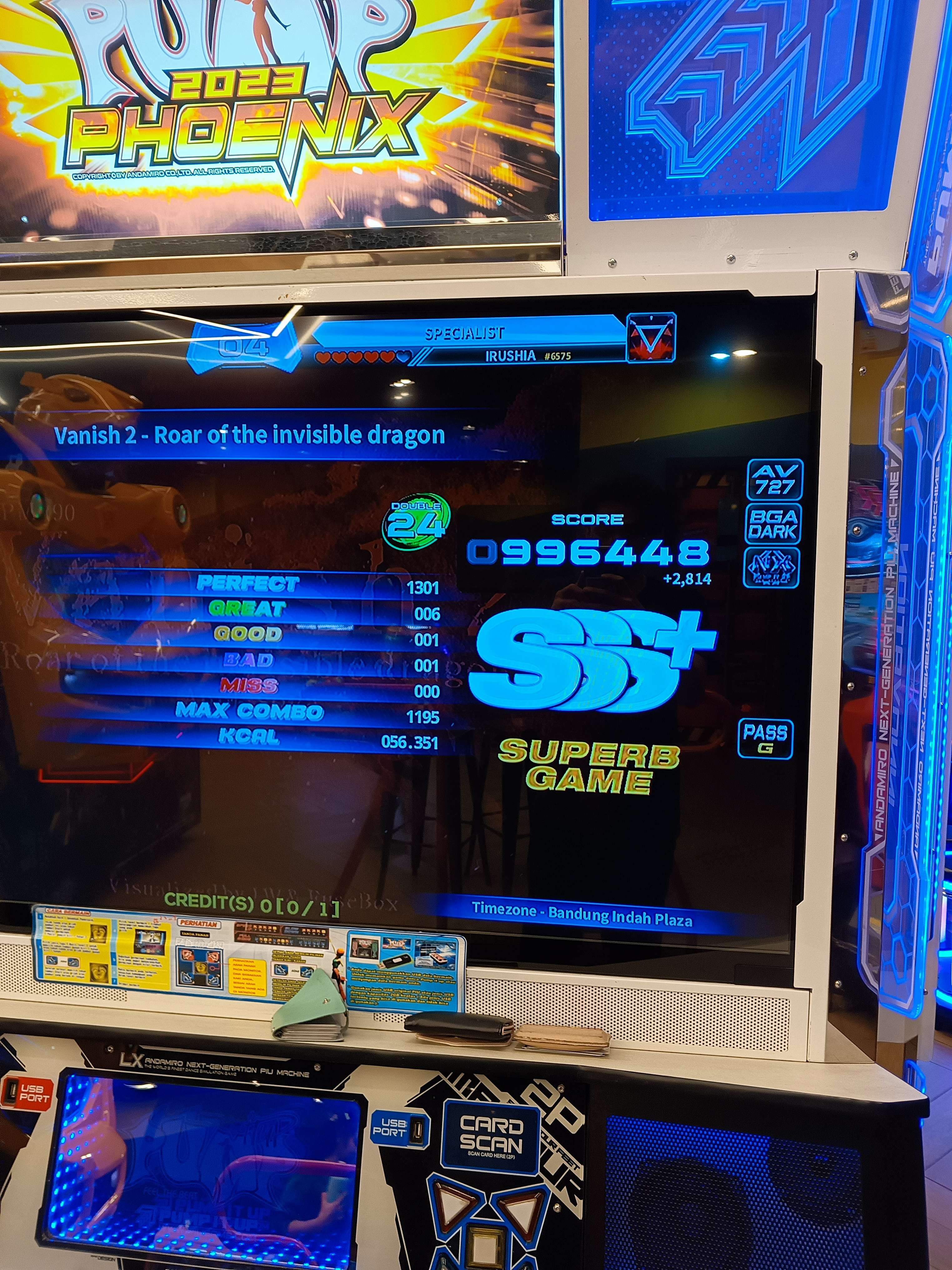 Vanish 2 -Roar of Invisible Dragon- SSS+ SG - Dokumentasi pribadi
