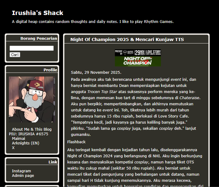 Screenshot blog.fc2