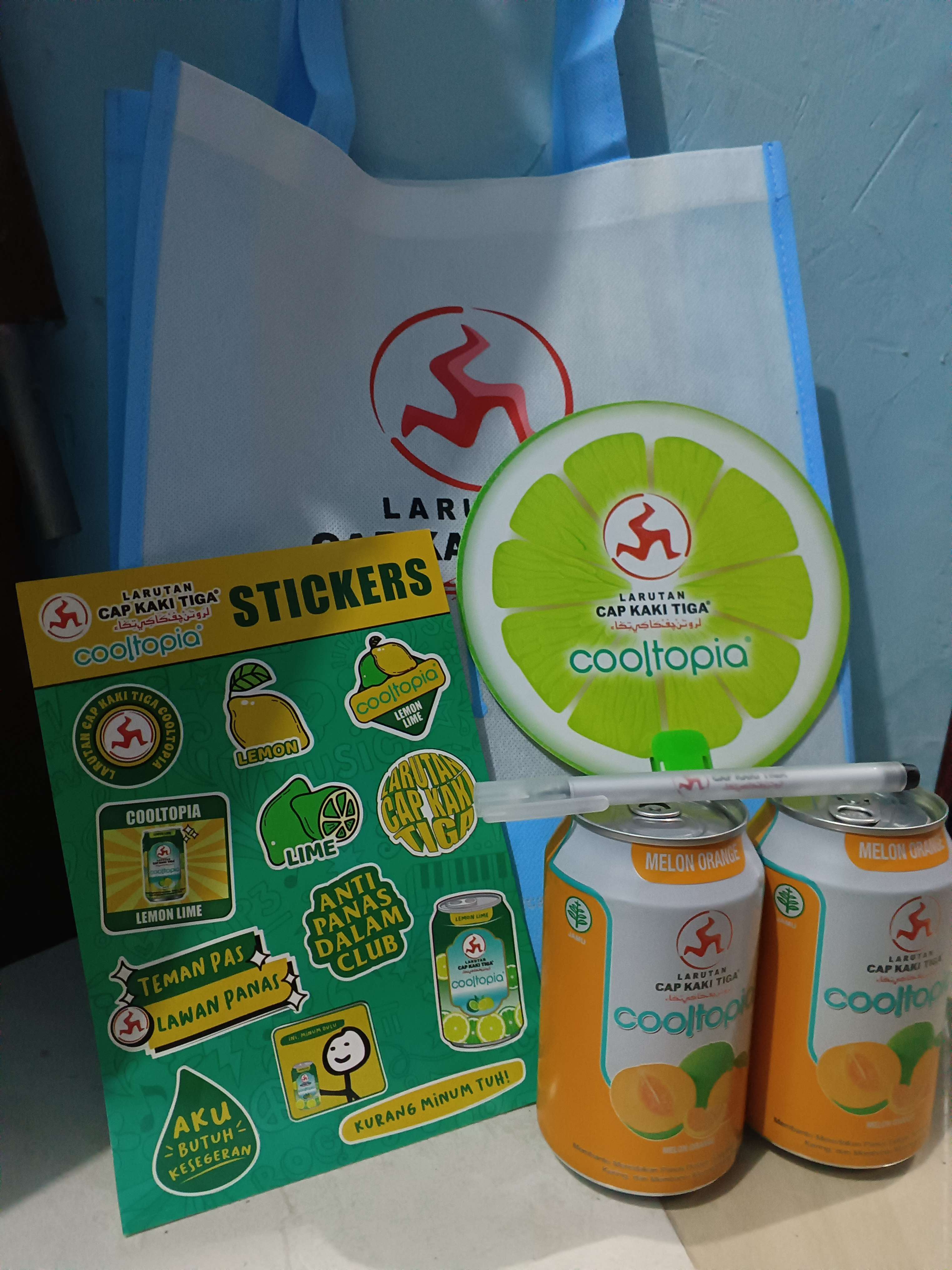 Unboxing Goodiebag