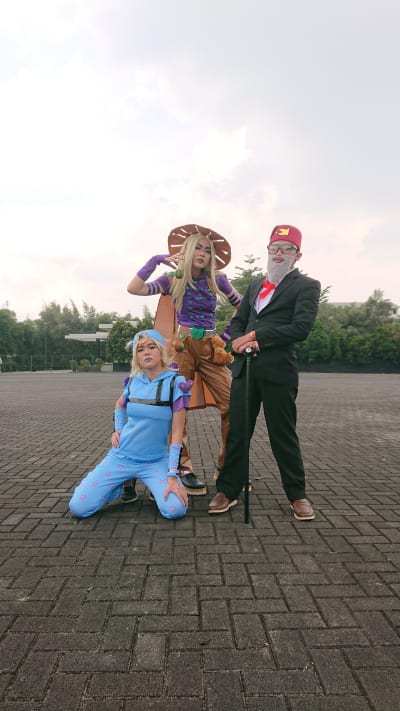 With Johnny Joestar & Gyro Zeppeli