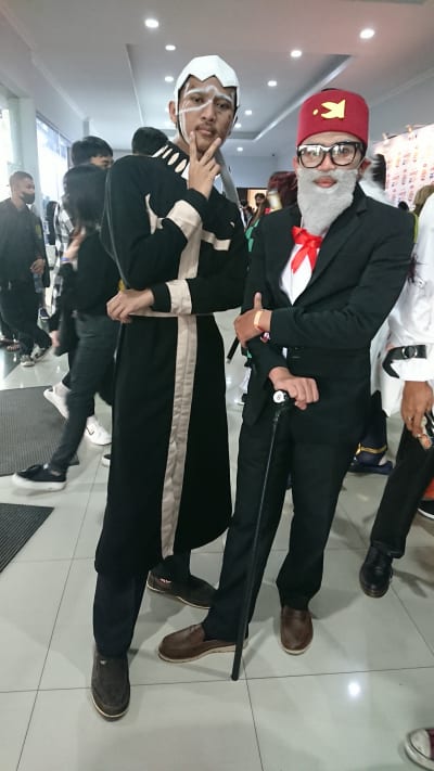 With Enrico Pucci