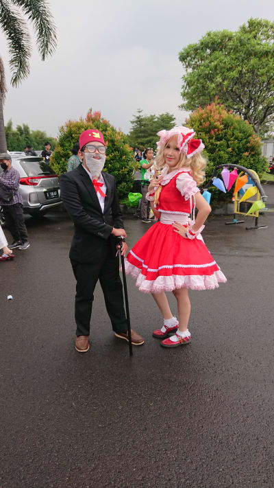 With Flandre Scarlet