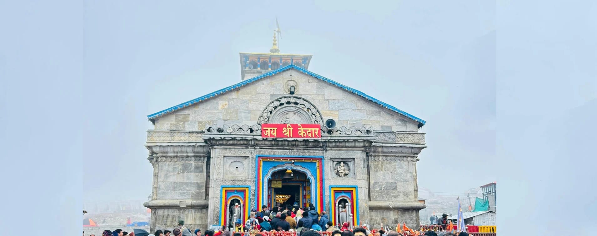 Kedarnath Dham temple in Garhwal Himalayas Uttarakhand