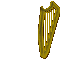 An Ancient Lyre Resembling A Coiled Serpent